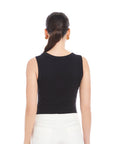 Scoop Neck Tank - Black