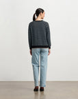 Olivia Sweater - Black Stripe