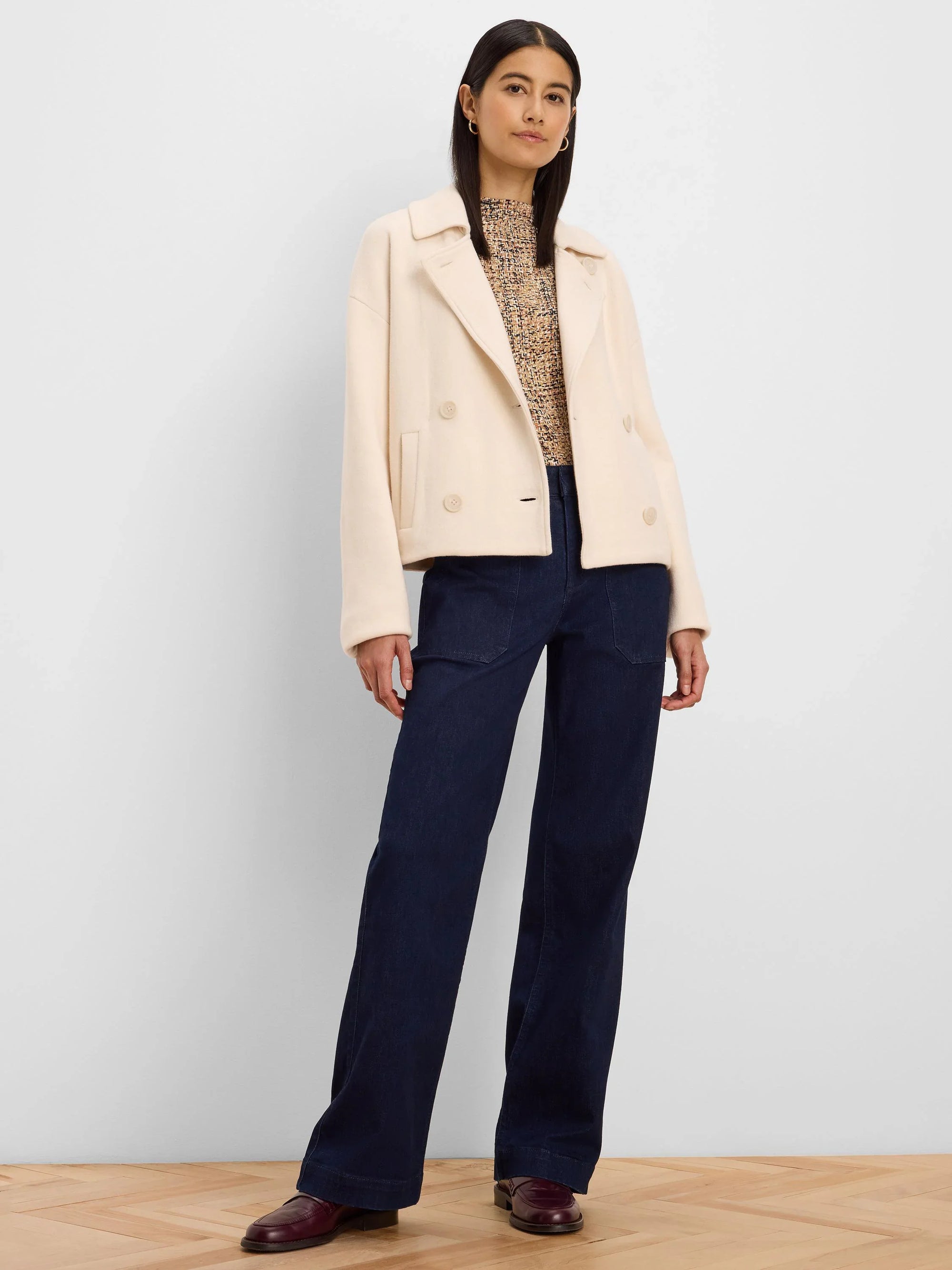 Cool Nights Knit Jacket - Coconut