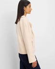 Cool Nights Knit Jacket - Coconut