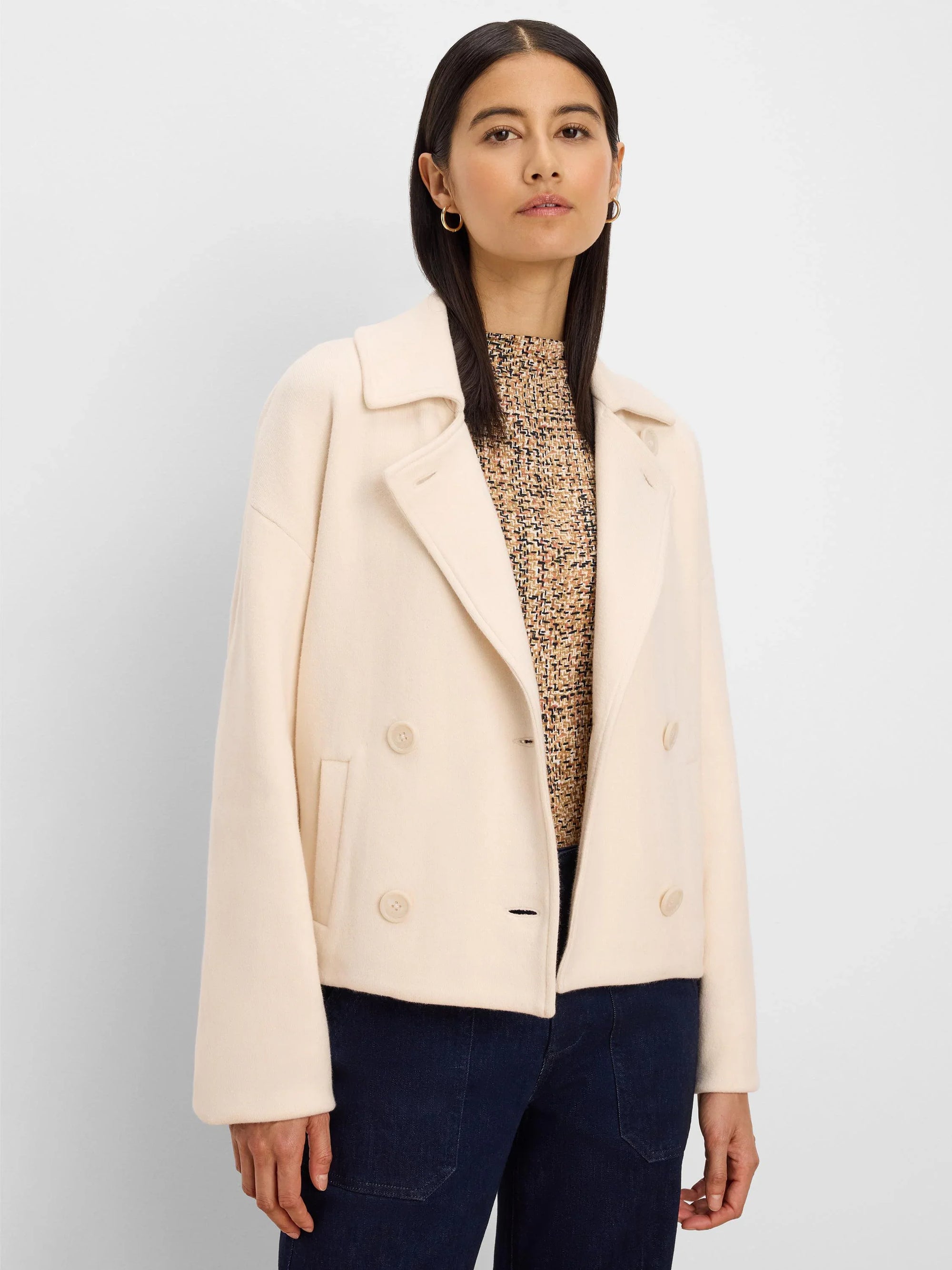 Cool Nights Knit Jacket - Coconut