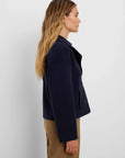 Cool Nights Knit Jacket - Dark Indigo