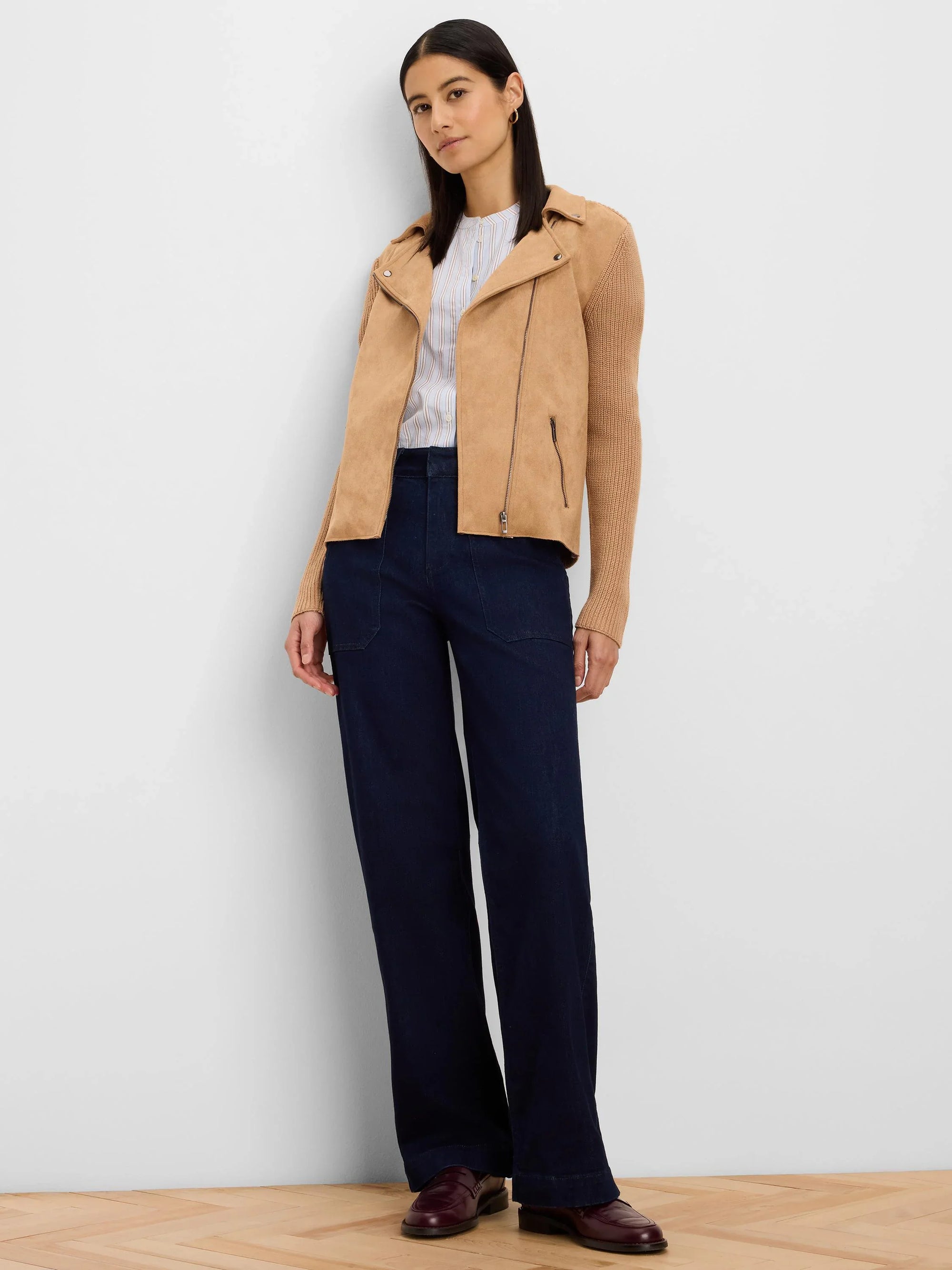 Highland Wide Leg Jeans - Midnight