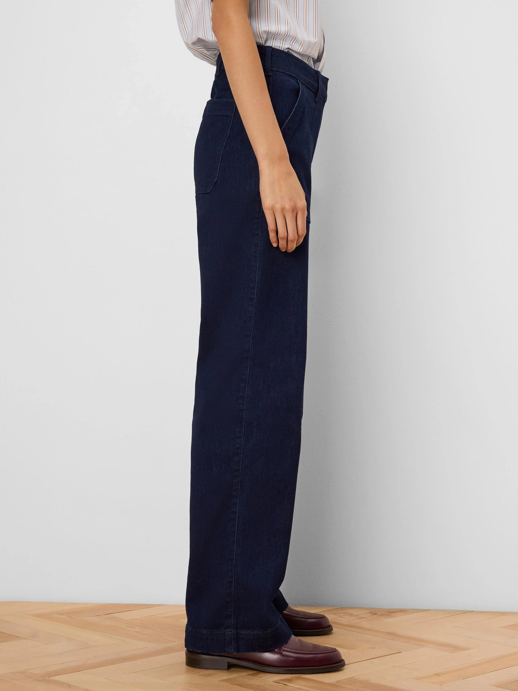 Highland Wide Leg Jeans - Midnight
