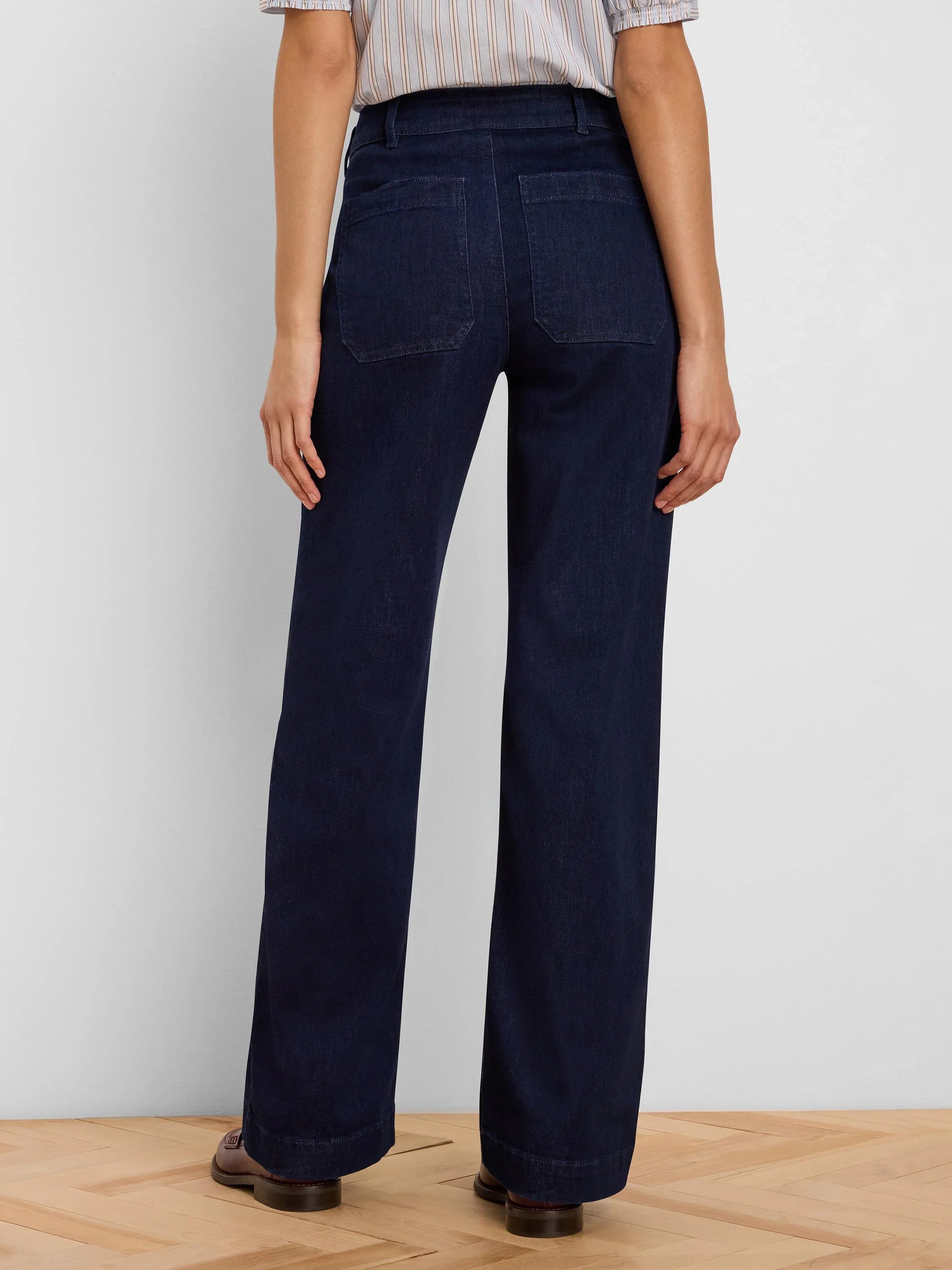Highland Wide Leg Jeans - Midnight