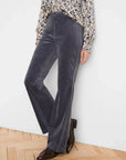 Berkeley Boot High Rise Velvet Pant