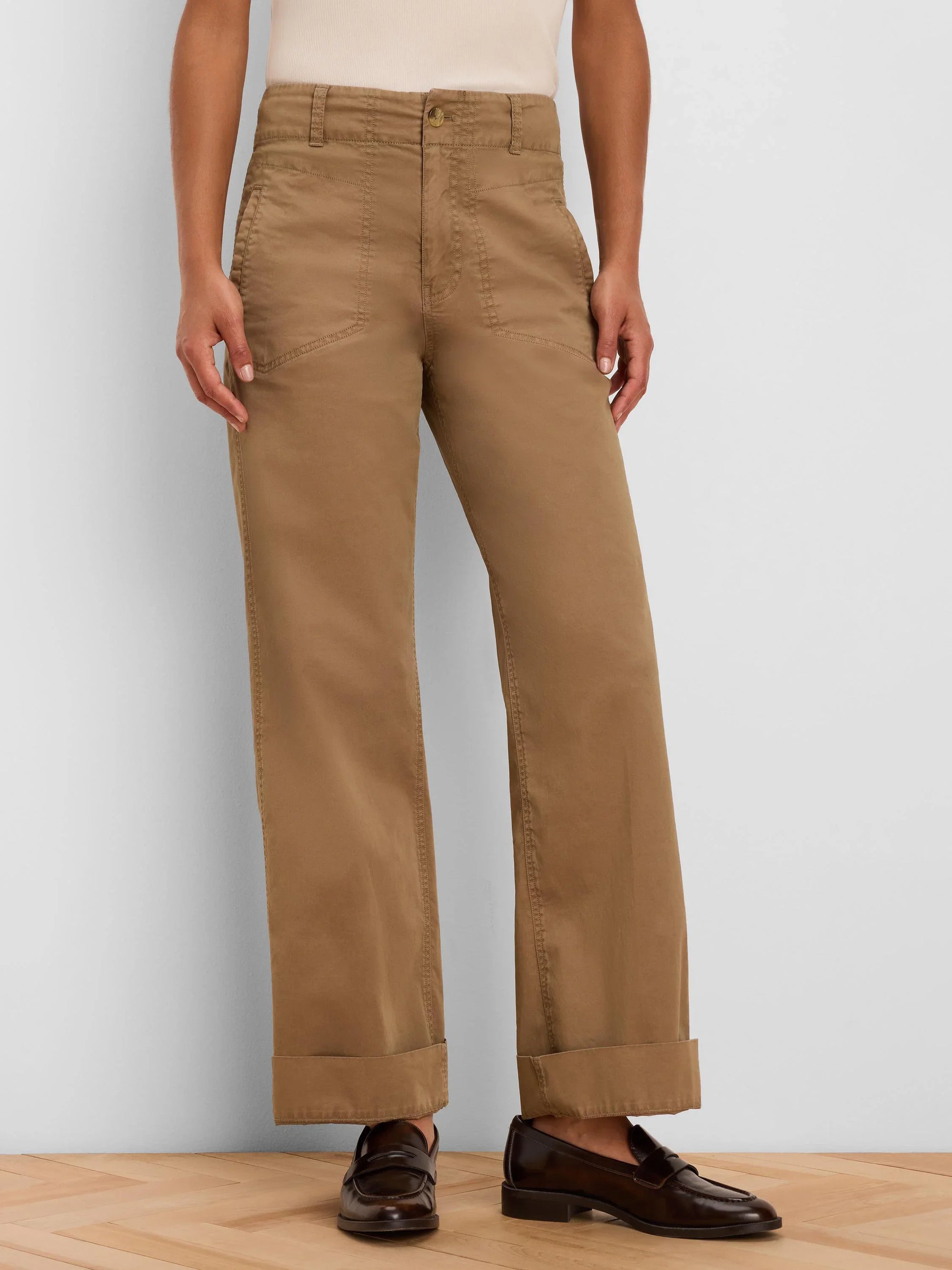Highland Angled Pocket Pant - Oak
