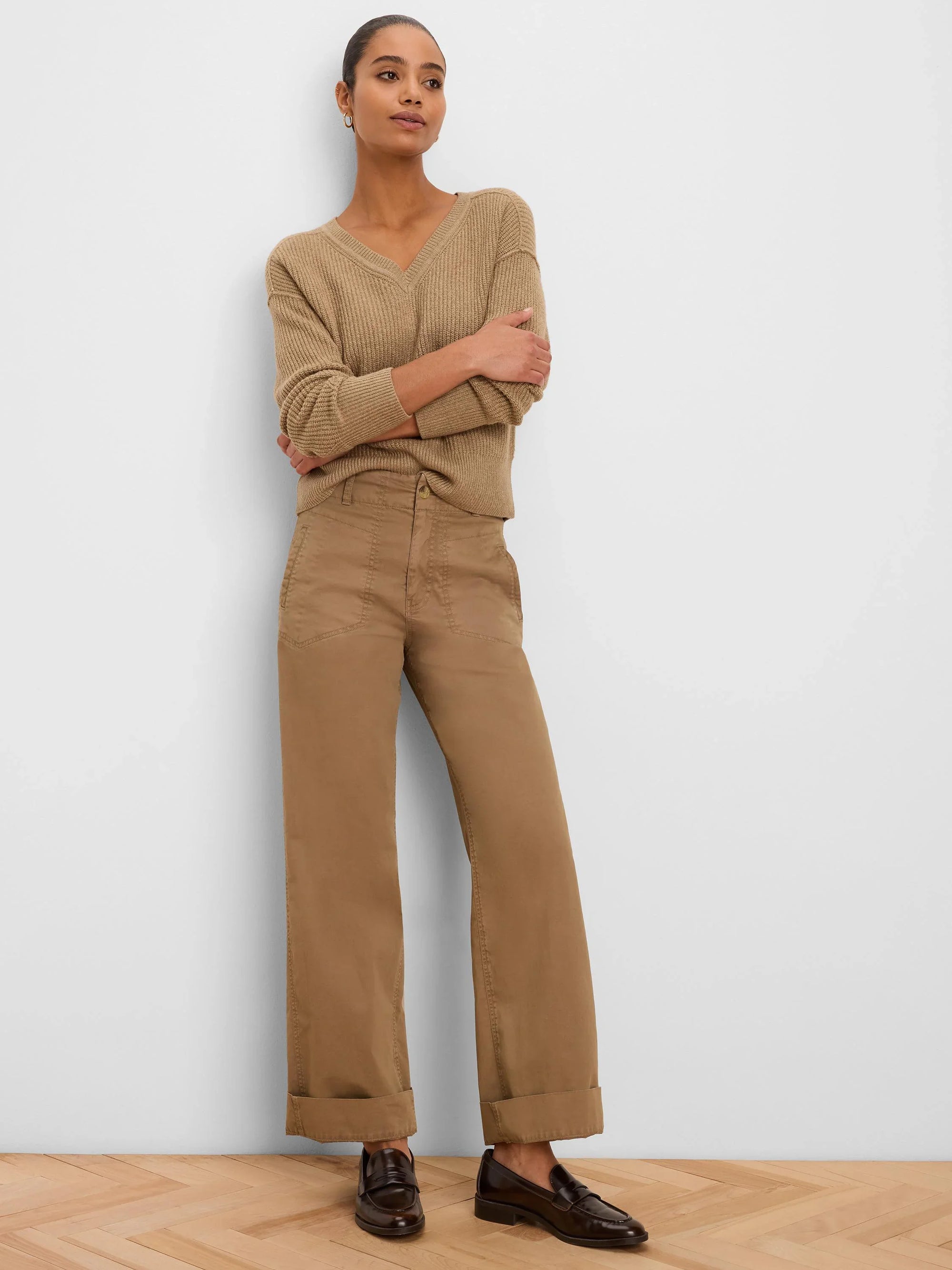 Highland Angled Pocket Pant - Oak