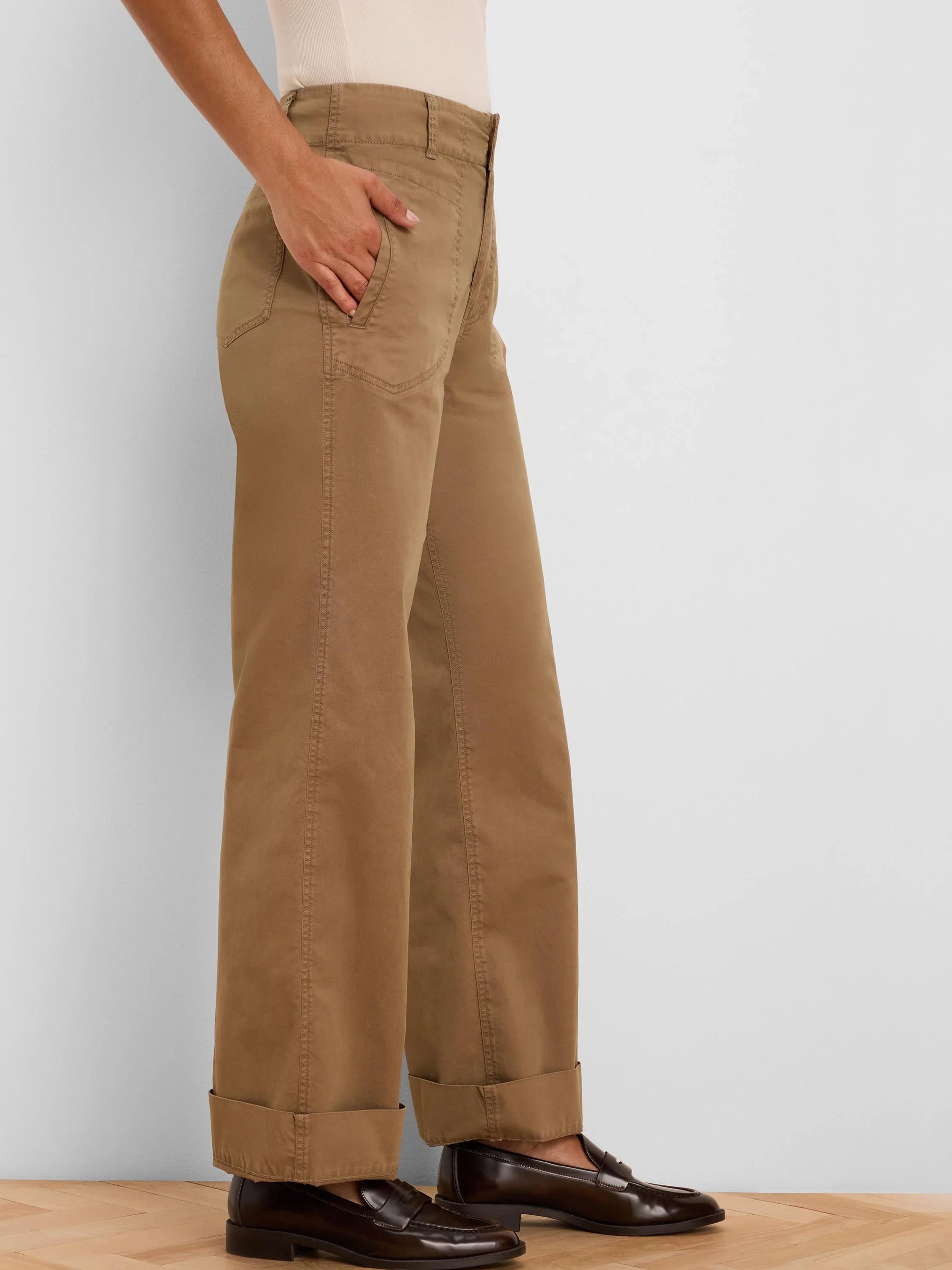 Highland Angled Pocket Pant - Oak