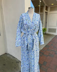 Summertime Heather Cotton Robe