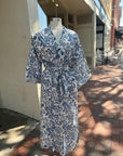 Bird of Paradise Cotton Robe