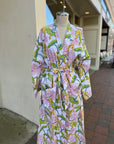 Climbing Lotus Cotton Robe