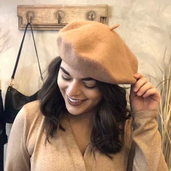 Frenchy Wool Beret