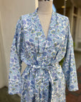 Summertime Heather Cotton Robe