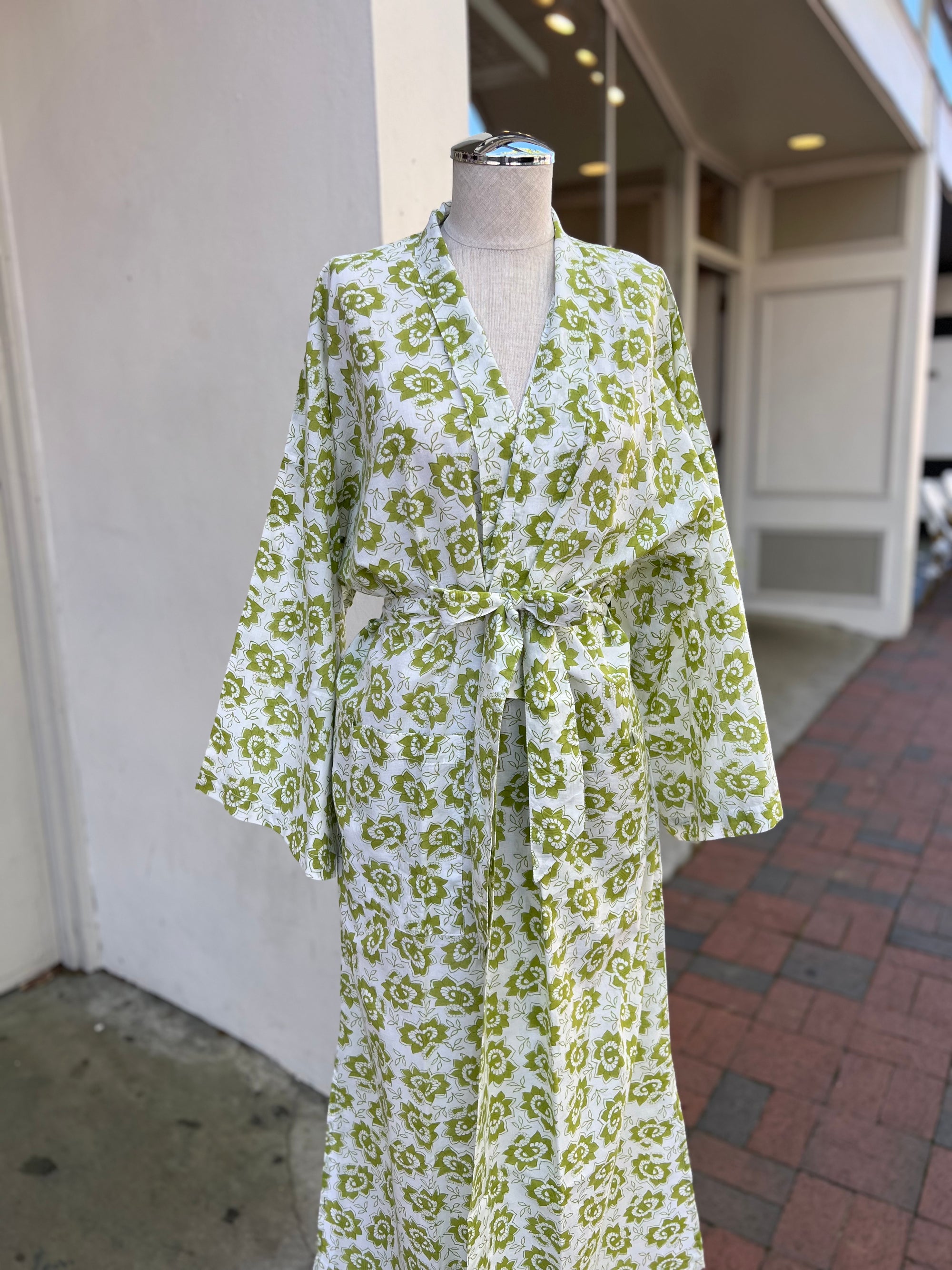 Daffodil Cotton Robe