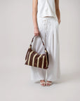 Hana Canvas Hobo Bag - Vineyard