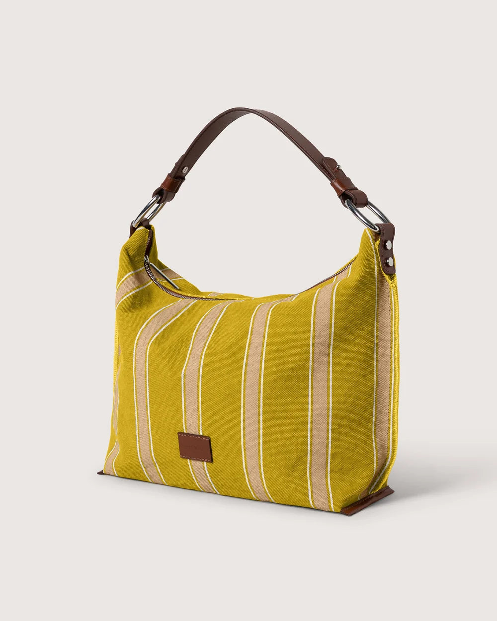 Hana Canvas Hobo Bag - Wheatfield