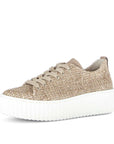 Raffia Platform Sneaker