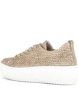 Raffia Platform Sneaker
