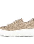 Raffia Platform Sneaker