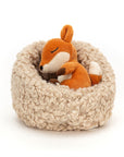 Hibernating Fox