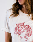 Gloria Graphic Tee - Red