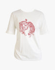 Gloria Graphic Tee - Red