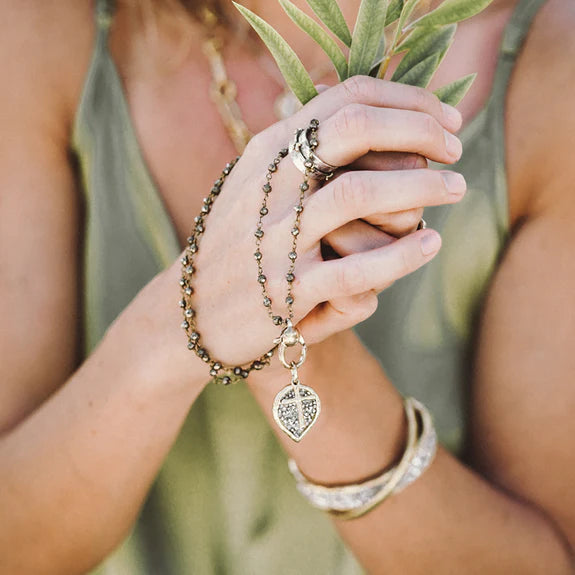 Lotus Cross Pendant