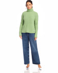 Claudia Turtleneck Sweater - Sage