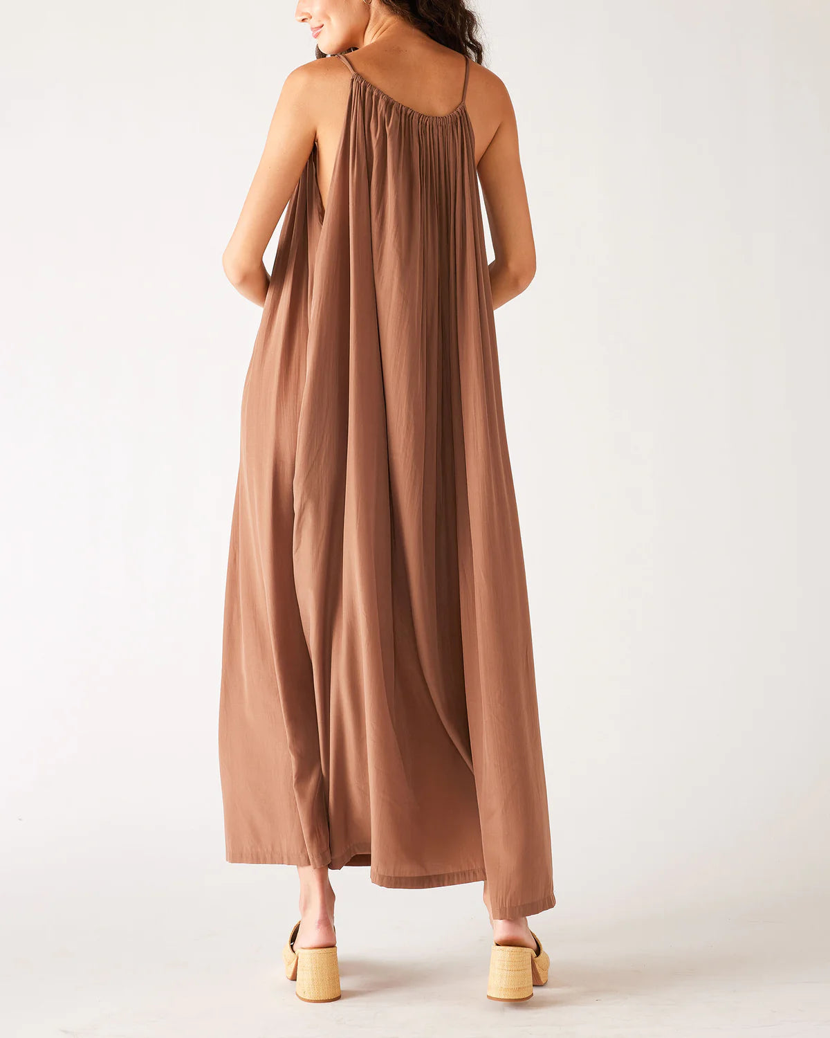 Tulum Patio Dress - Tobacco