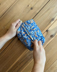 Cosmetic Bag-Sarah Blue