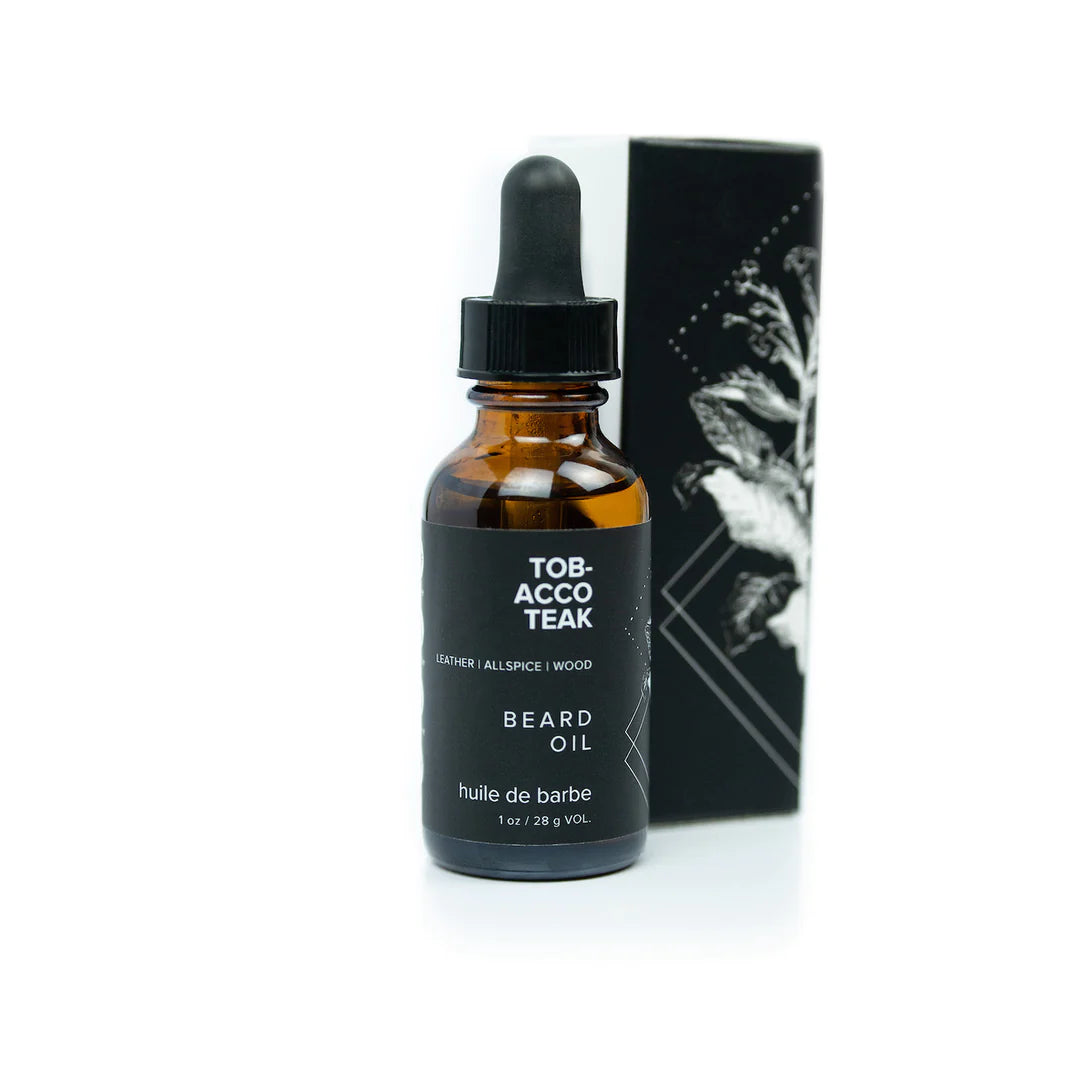 Men&#39;s Beard Oil - Tobacco Teak