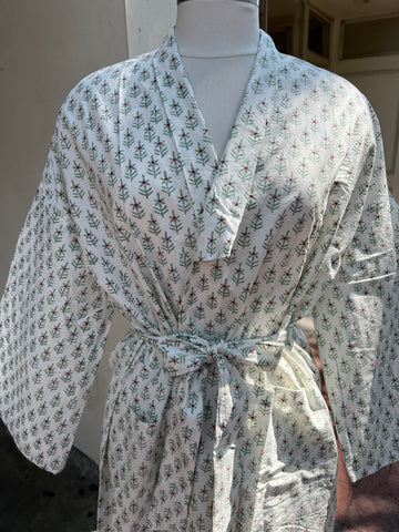 Holiday Winterberry Cotton Robe