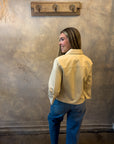 Vegan Puff Sleeve Jacket - Nude