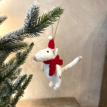 Holiday Mouse Ornament