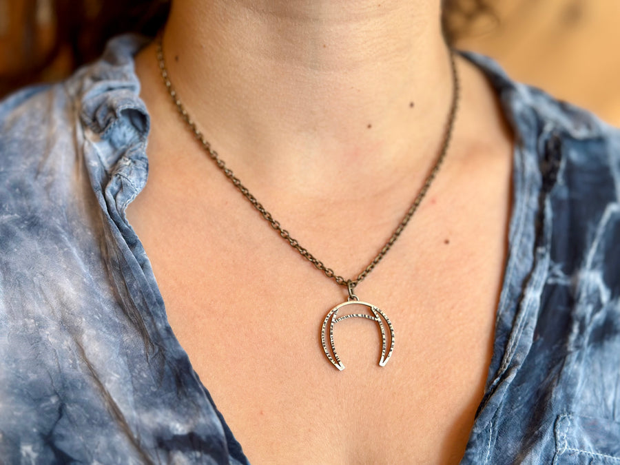 HLS Small Horseshoe Necklace