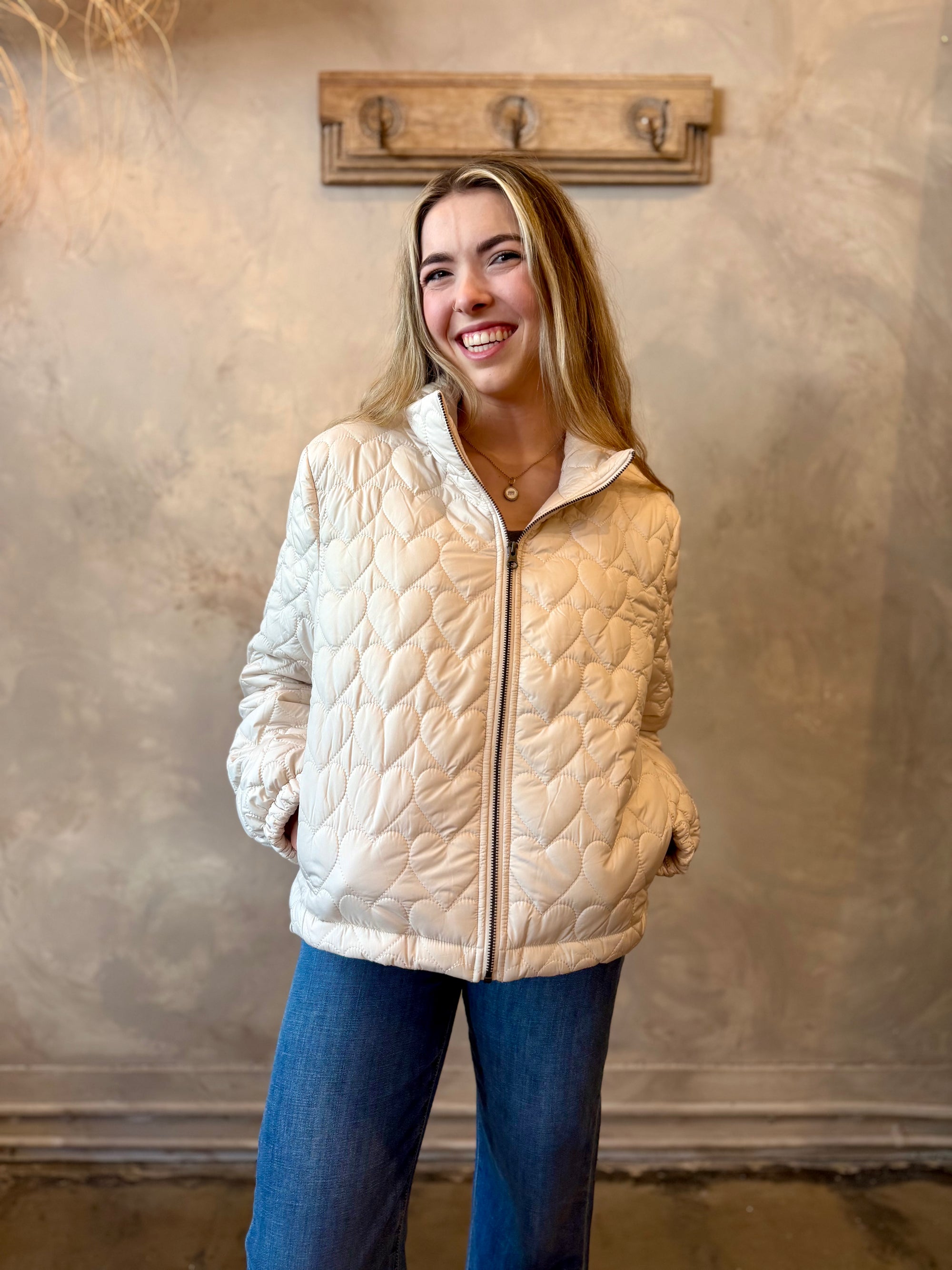 Heart Puffer Jacket