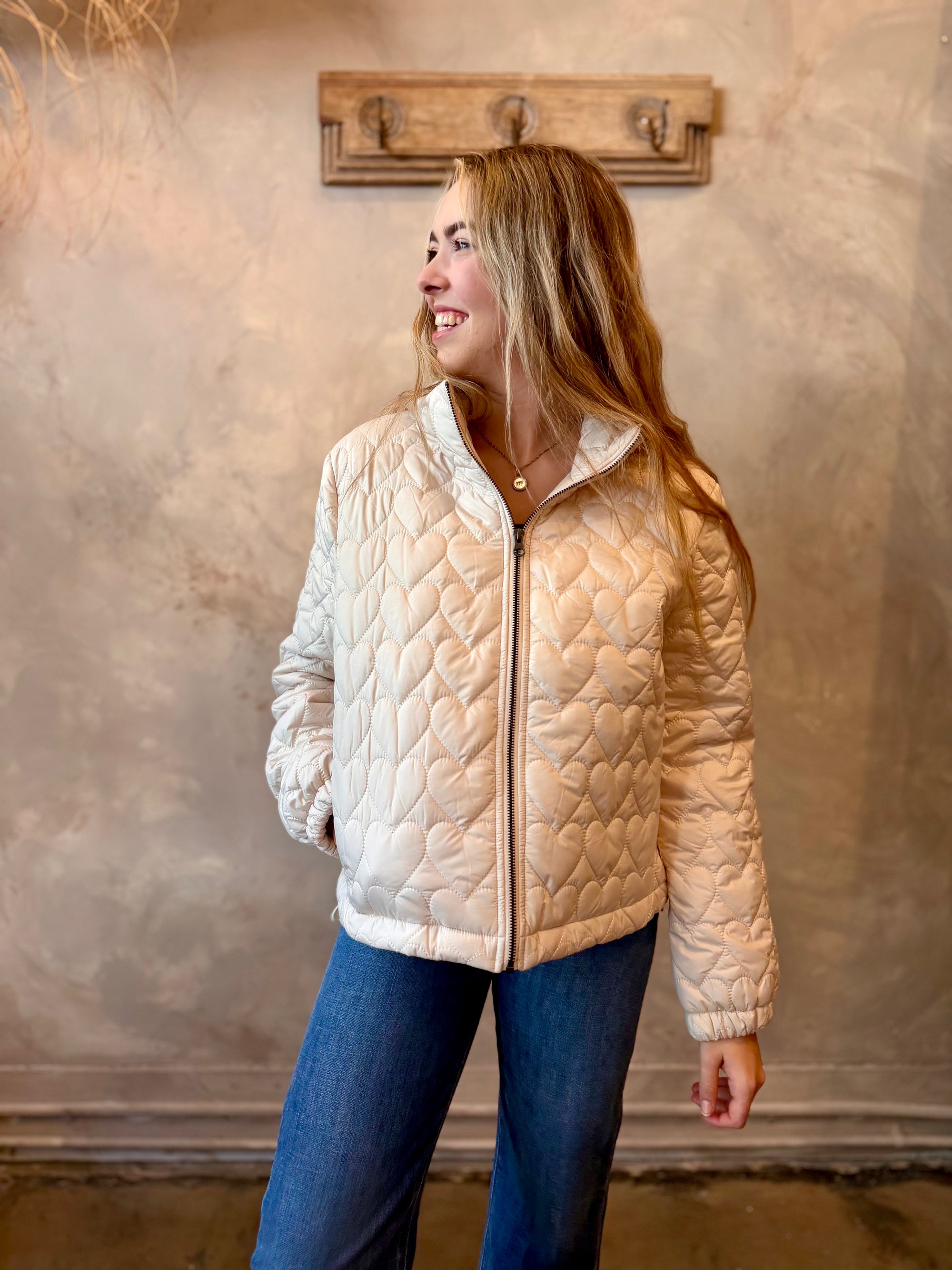 Heart Puffer Jacket