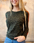 Cheetah Stripe Sweater
