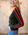 Cheetah Stripe Sweater