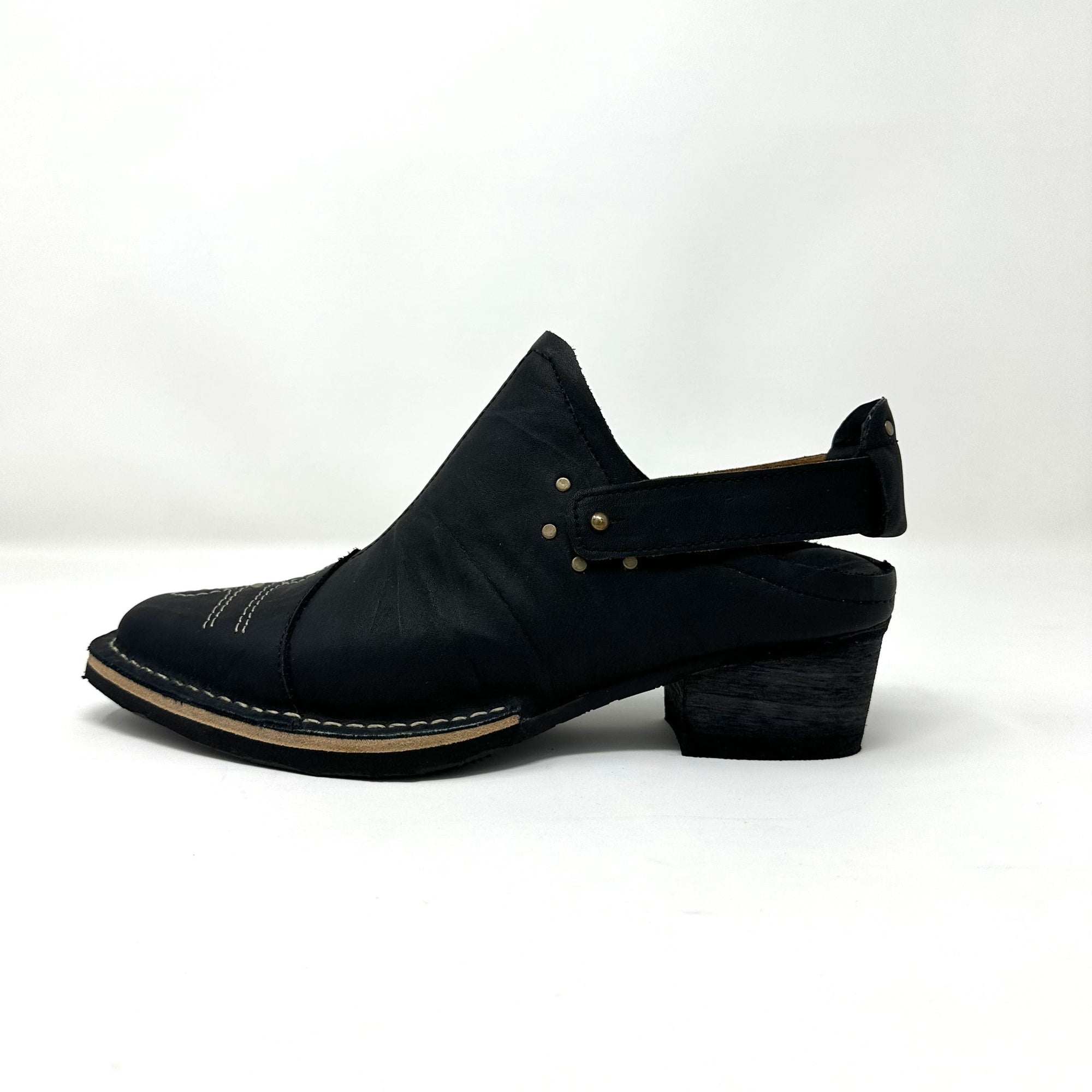 Nubs Western Mule - Black