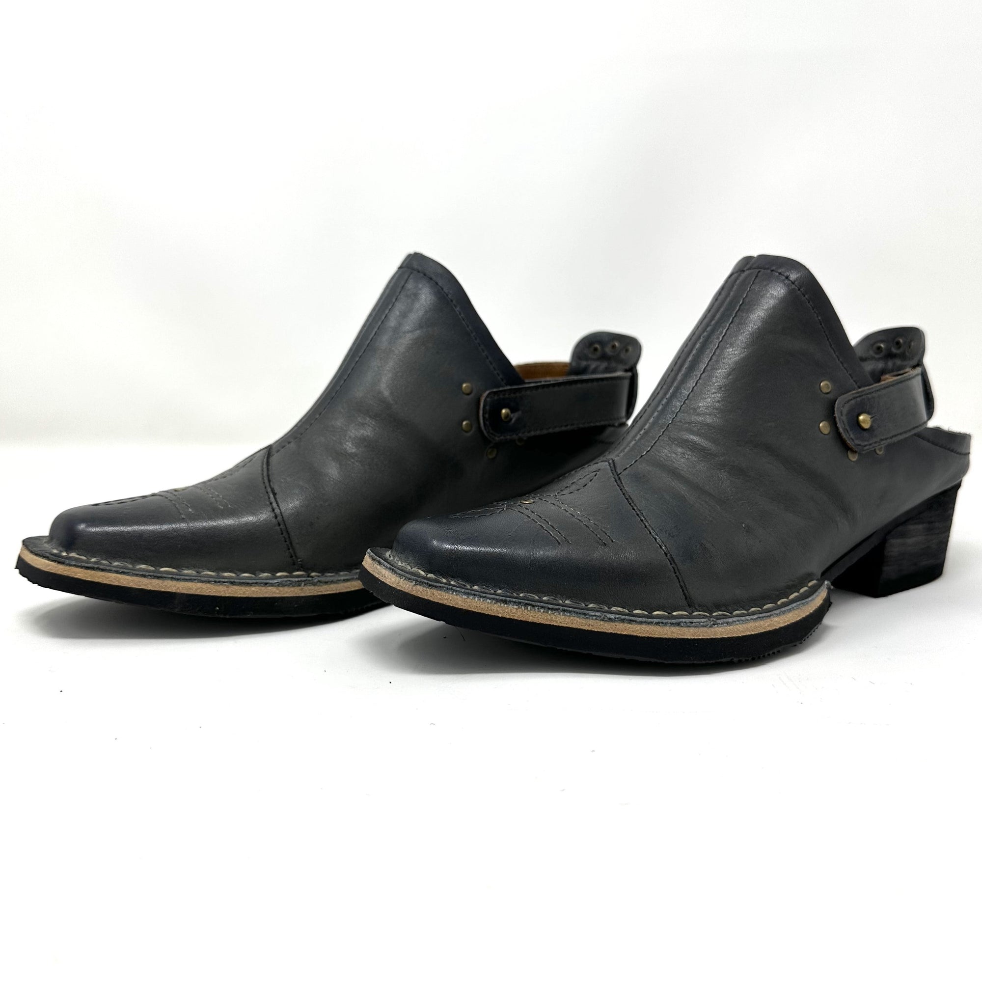 Nubs Western Mule - Grey