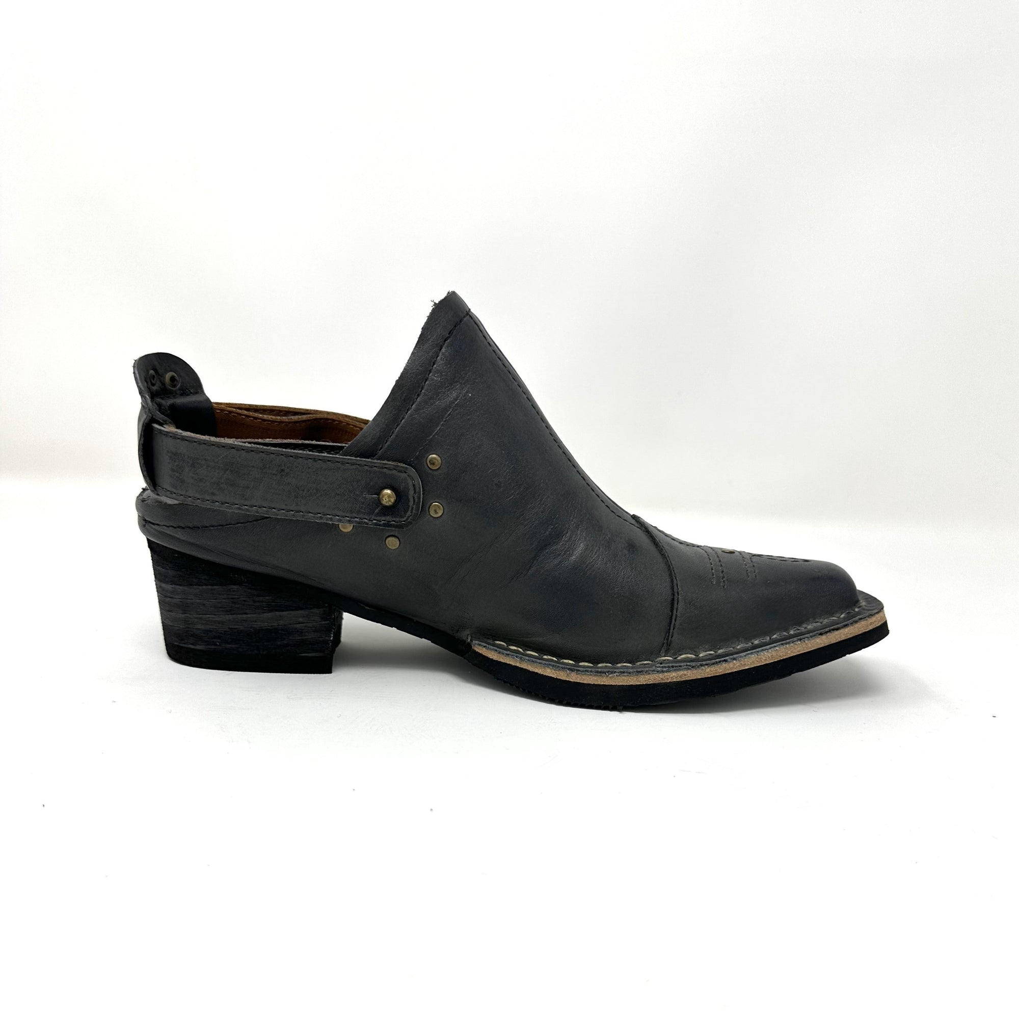 Nubs Western Mule - Grey