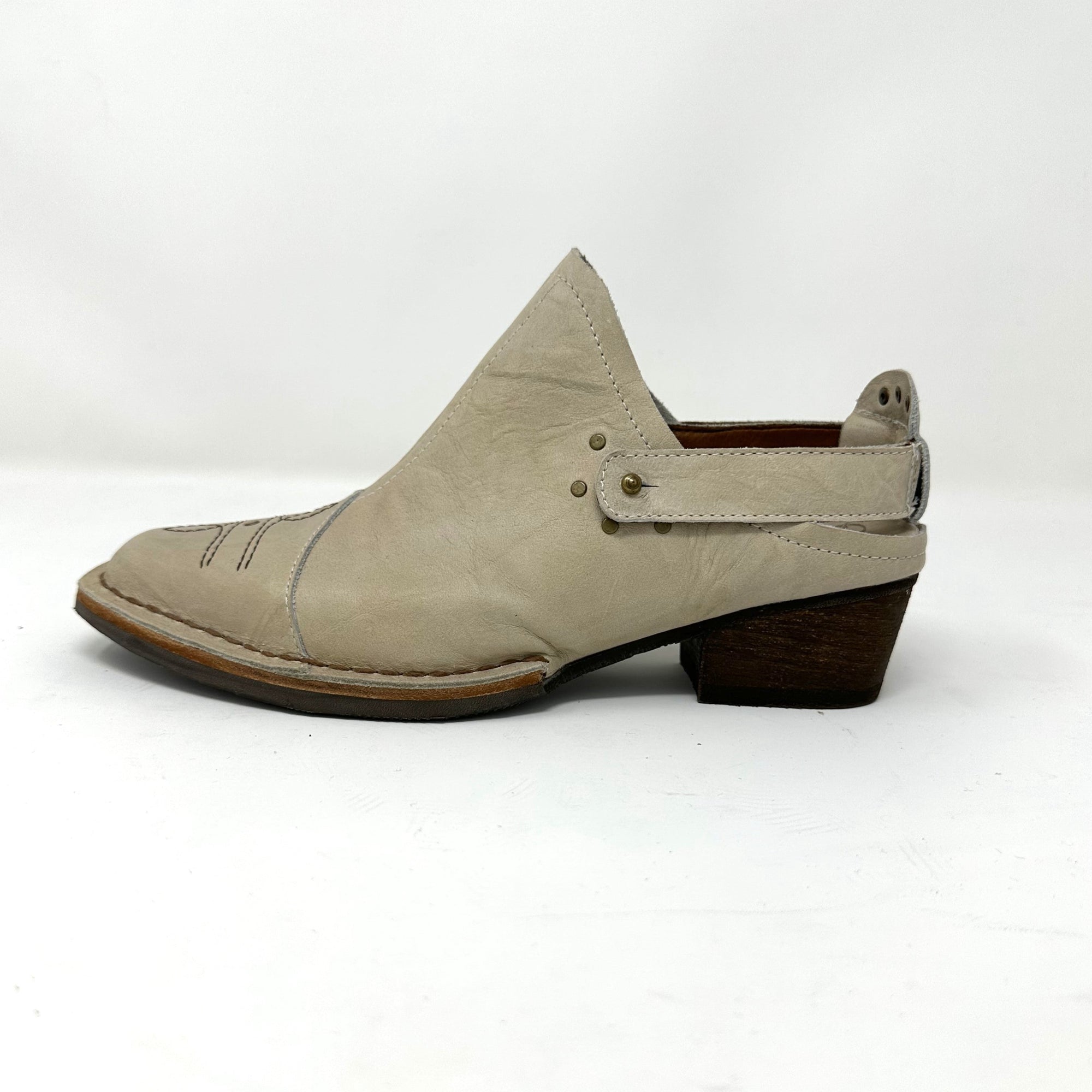 Nubs Western Mule - Blanco