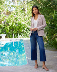 Stride High-Rise Wide Leg Crop Jean - Bowers