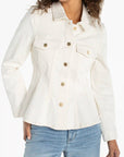 Fit & Flare Jacket - Nautical Stripe