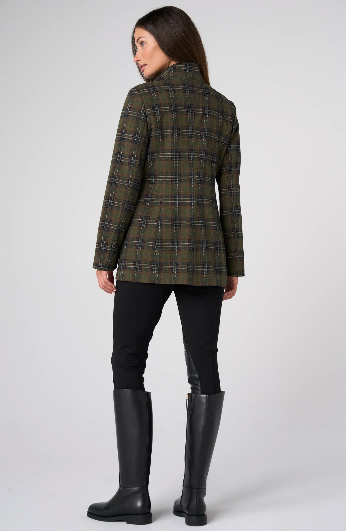 Funnel Neck Field Jacket - Olive