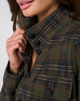 Funnel Neck Field Jacket - Olive