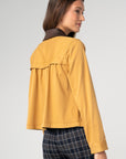 Collared Swing Jacket - Gold Rush