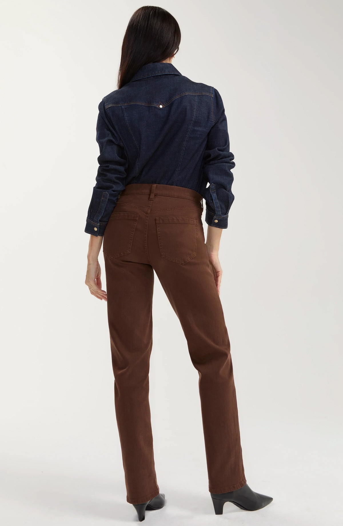 Kennedy Straight Pant - Brown